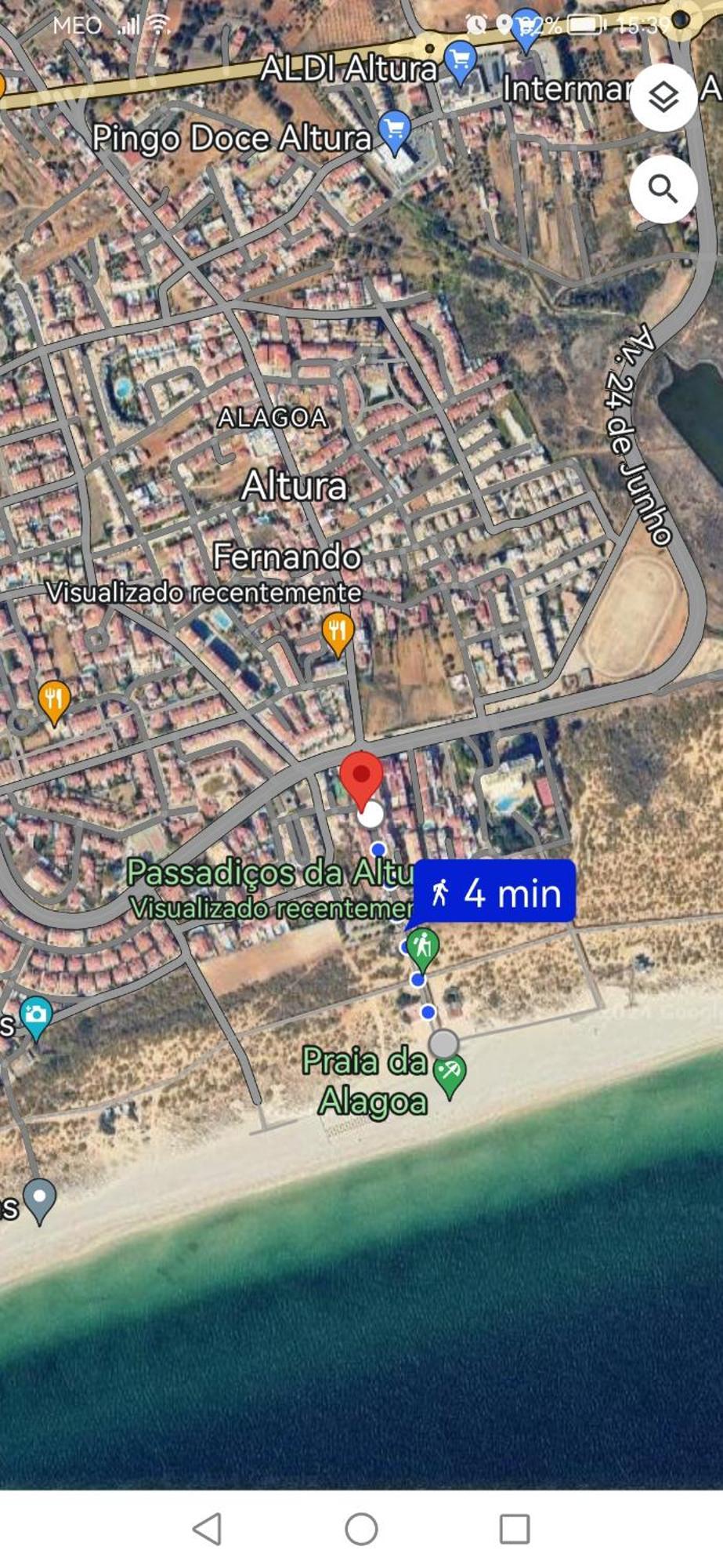 Casa Vila Rosa - T1 Altura Beach Luaran gambar